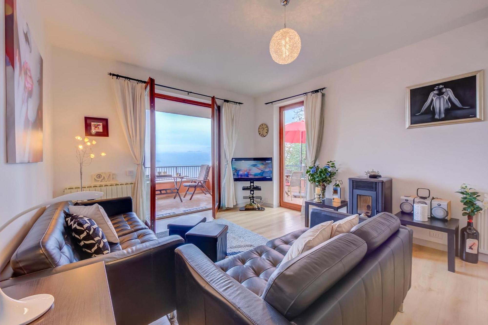 La Bellavista Penthouse Lejlighed Stresa Eksteriør billede