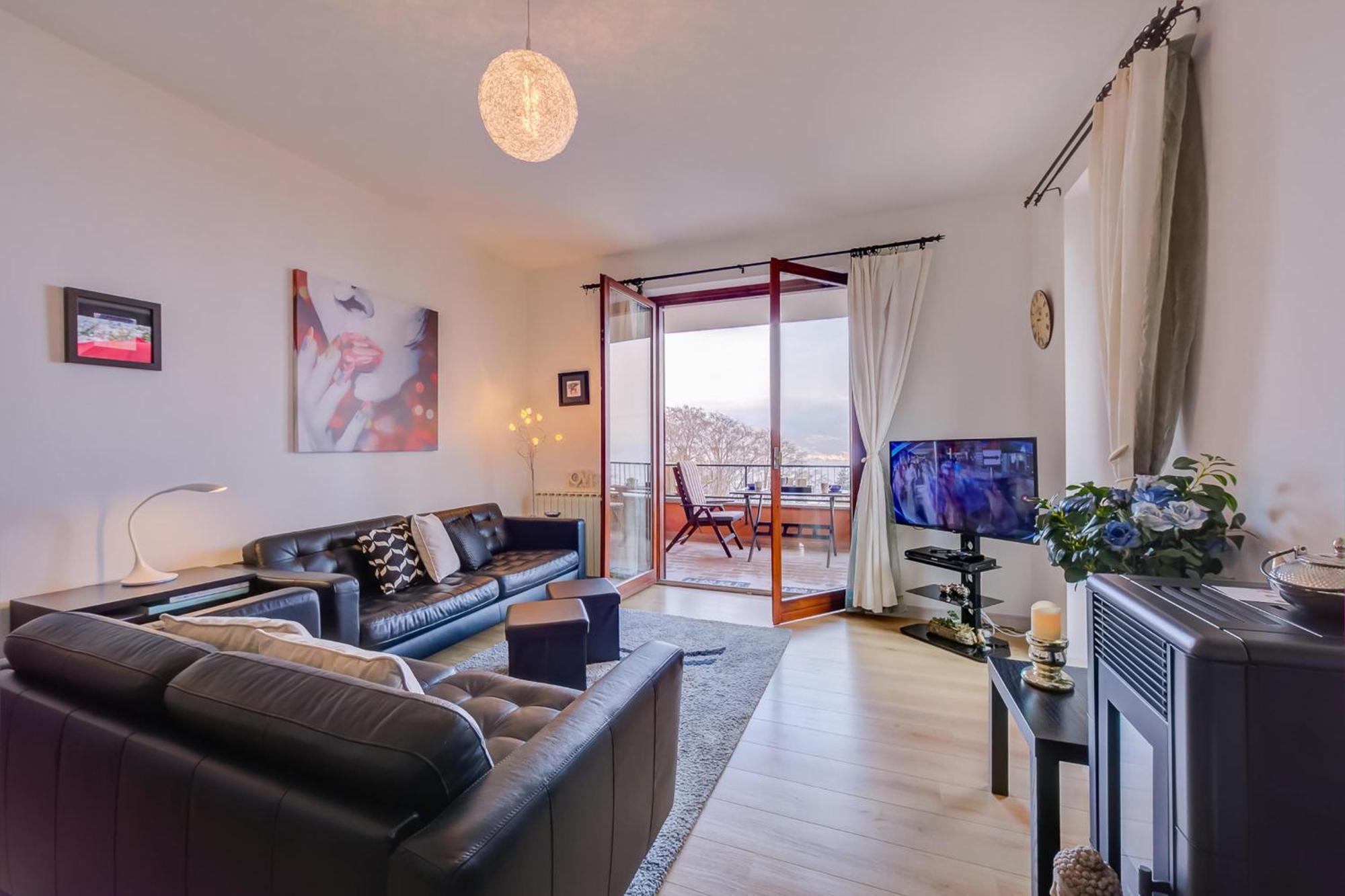 La Bellavista Penthouse Lejlighed Stresa Eksteriør billede